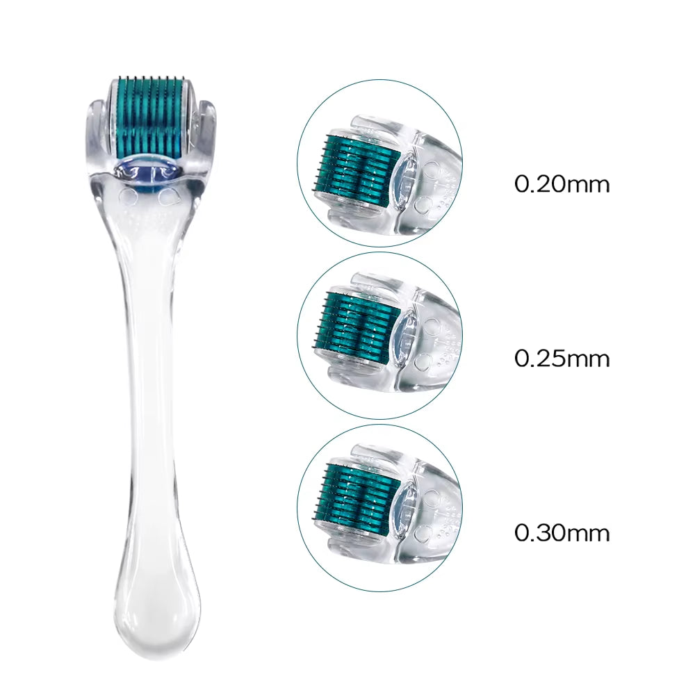 Professional Beauty Derma Roller Micro Face Roll Hair Growth for Skin Facial Hair Beard Scalp Micro Needle Face Roller Skin Care
