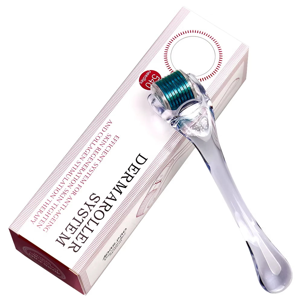 Professional Beauty Derma Roller Micro Face Roll Hair Growth for Skin Facial Hair Beard Scalp Micro Needle Face Roller Skin Care